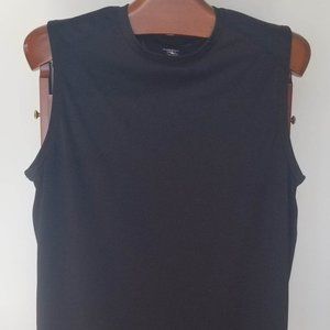 Black Sleeveless Dri-More Shirt Like New